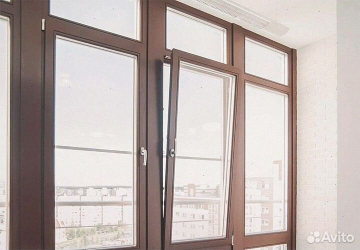 Окна алюминиевые в любое помещение