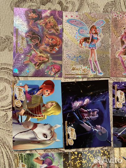 Карточки винкс winx волшебное приключение