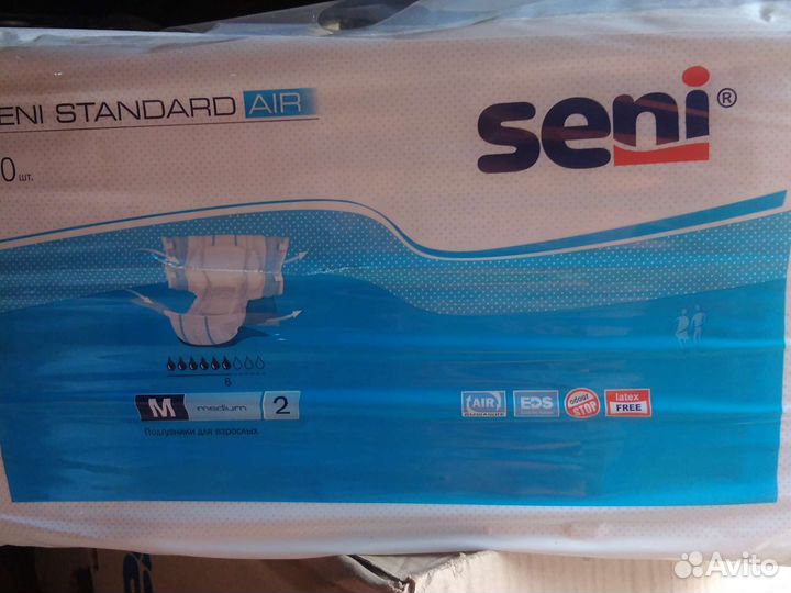 Памперсы для взрослых seni 2