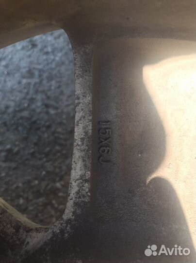 Колеса в сборе r15 зимние 5 100