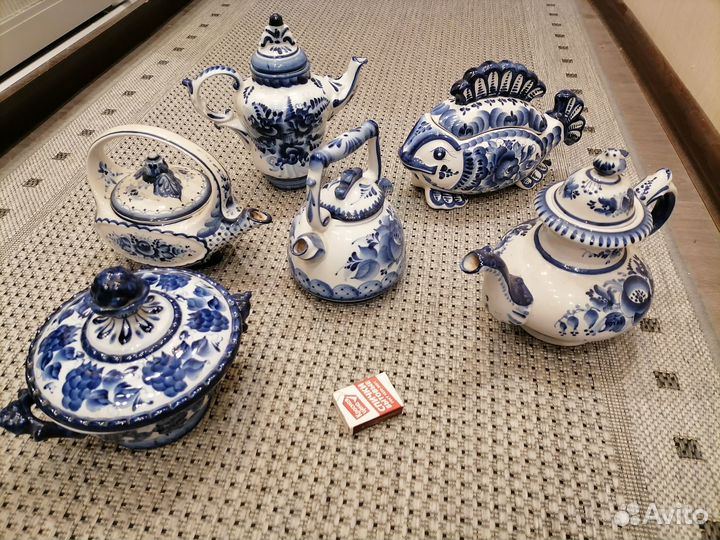 Посуда гжель