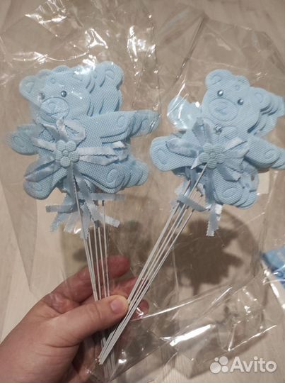 Шпажки украшение на праздник для букета