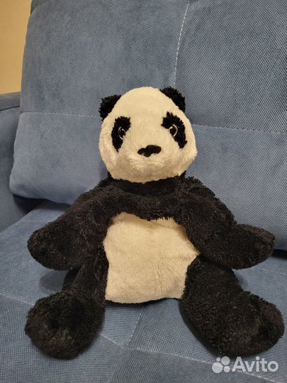 Плюшевая панда из икеи мини