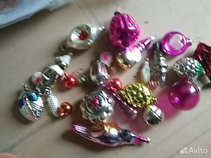 Игрушки новогодние советского периода