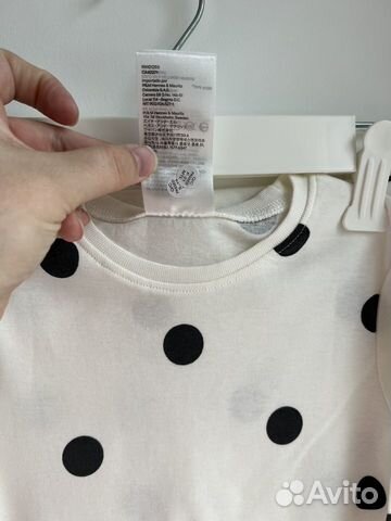 Новая пижама для девочки HM, р.98 объявление продам