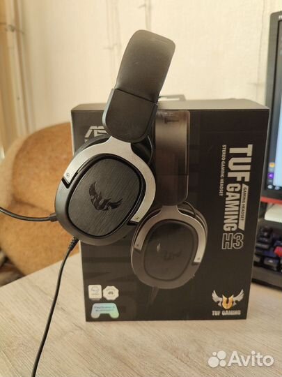 Гарнитура игровая asus TUF Gaming H3