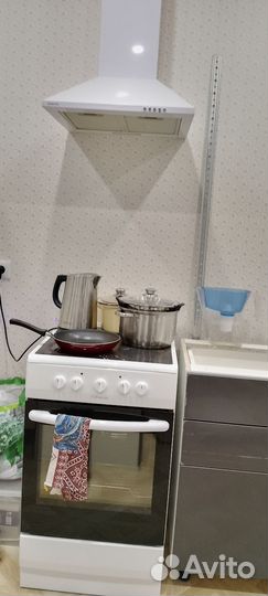 Плита электрическая и вытяжка