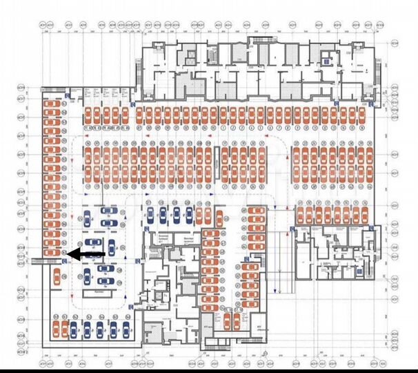 Машиноместо, 14 м²