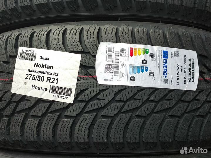 Nokian Tyres Hakkapeliitta R3 275/50 R21 113R