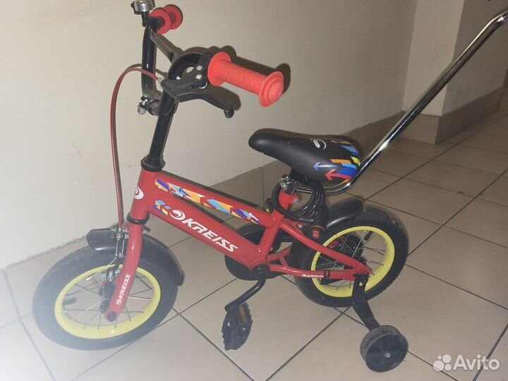 Детский велосипед 12 дюймов kriess
