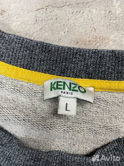 Kenzo Tiger Logo Crewneck Оригинал с тигром