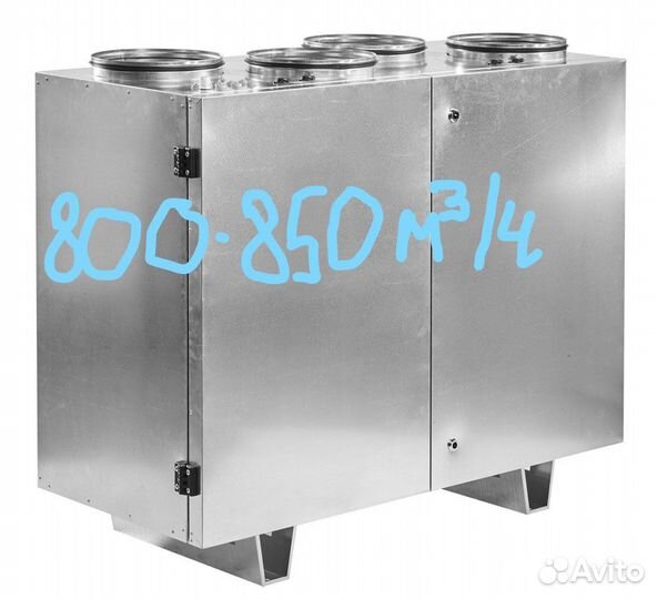 Приточно-вытяжная вентустановка Shuft Unimax 800м3