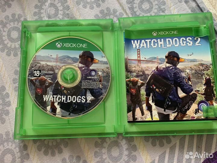 Игра Watch dogs 2 xbox one диск с игрой