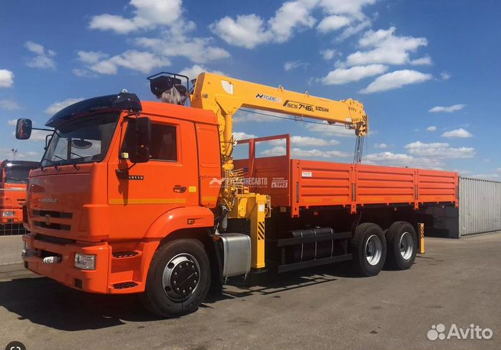 КамАЗ 65115 с КМУ, 2023