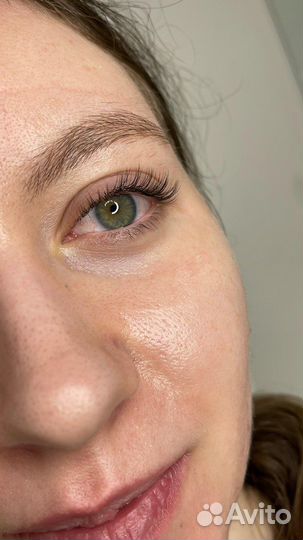 Наращивание ресниц модель, ламинирование ресниц