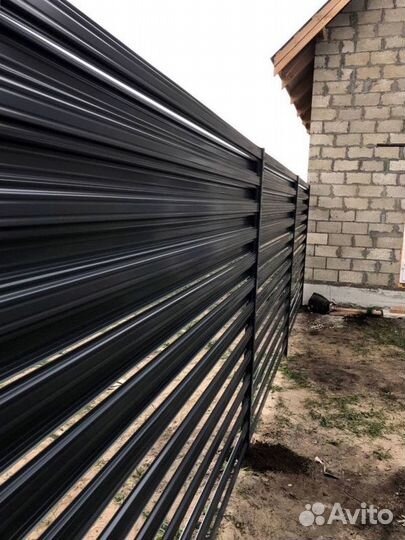 Забор жалюзи