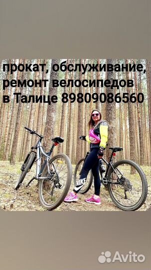 Прокат велосипедов, обслуживание