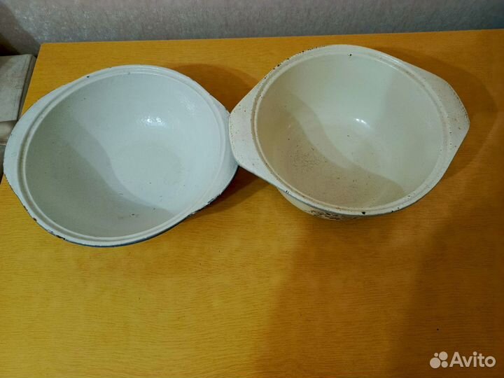 Посуда эмалированная чугунная