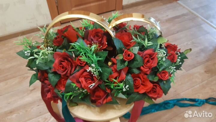 Свадебное украшение для авто