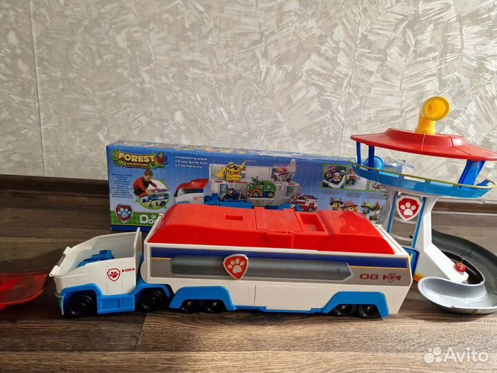 Paw patrol автовоз, патрулевоз.Большая База