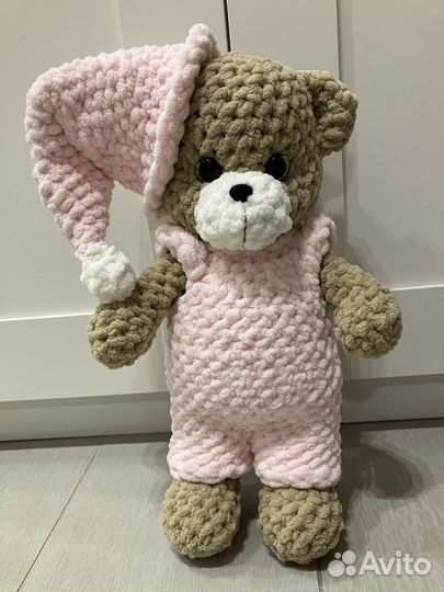 Плюшевый медвежонок ручной работы