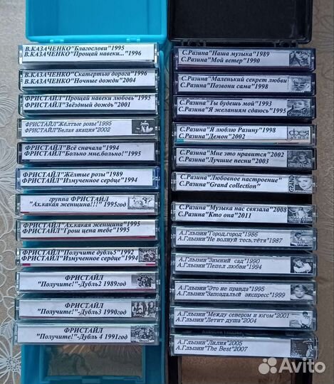 Аудиокассеты разных фирм