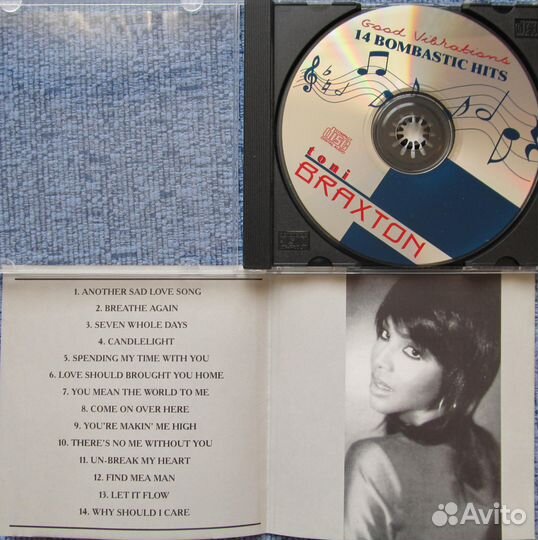 Джаз, соул CD - T O N Y B R A X T O N