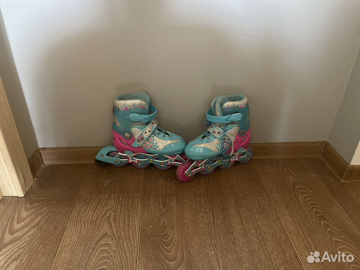 Роликовые коньки детские раздвижные