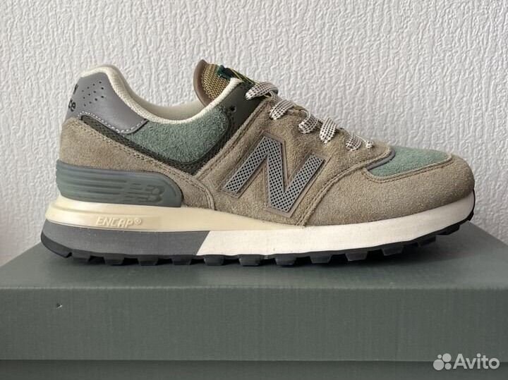 Кроссовки new balance 574 x stone island