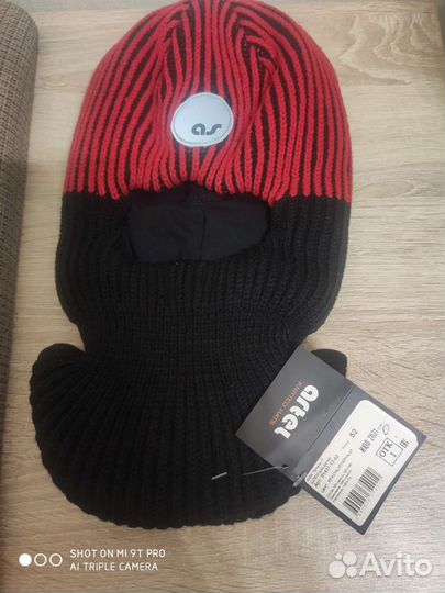 Шапка шлем для мальчика зима 52