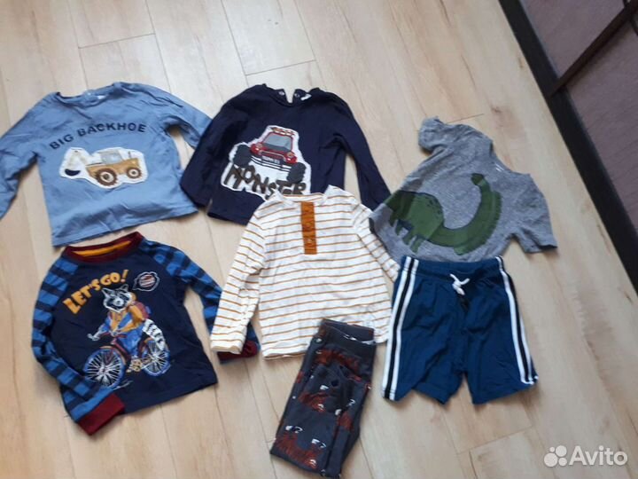 Пакет фирменных вещей на мальчика 92
