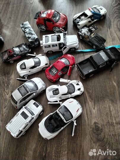 Машинки металлические модельки