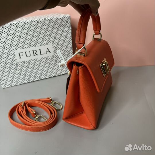 Сумка Furla оранжевая