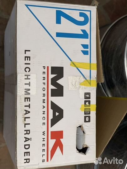 Диски MAK Higlands R21x9,5j 5x120 ET49 цо 72