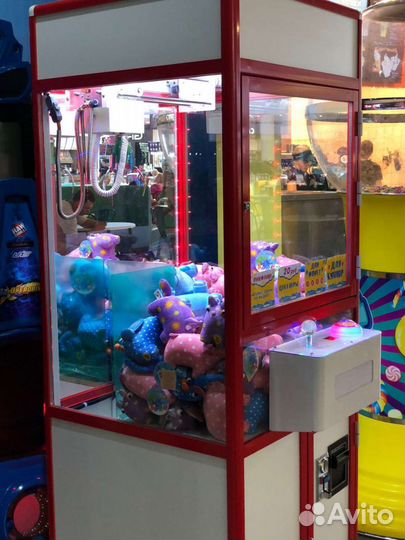 Кран-машина, клешня, осьминог, мягкая игрушка