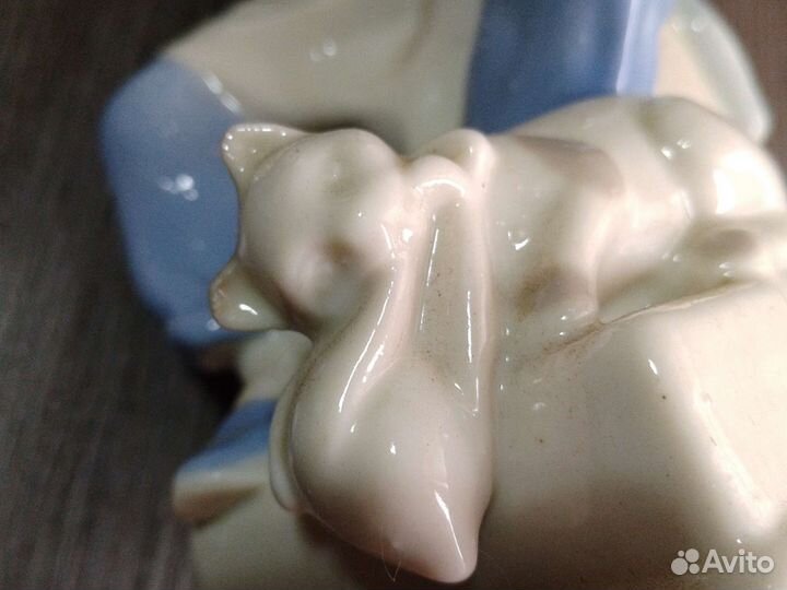 Статуэтка повар и кот