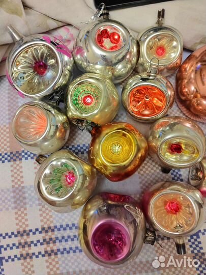 Ёлочные игрушки СССР