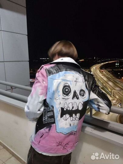 Never say die lil peep jacket