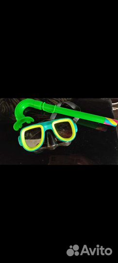 Маска для плавания детская