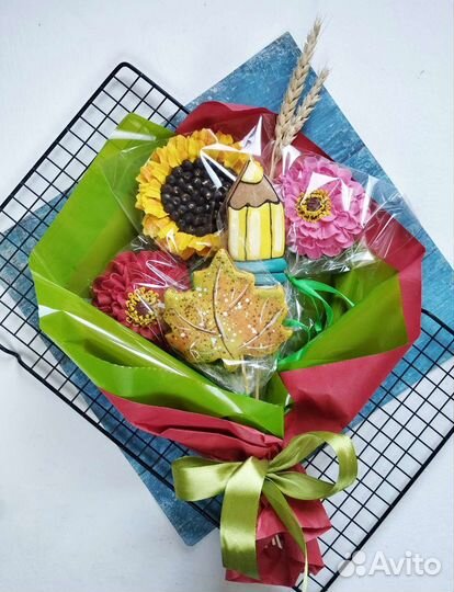 Букет из пряников к 1 сентября