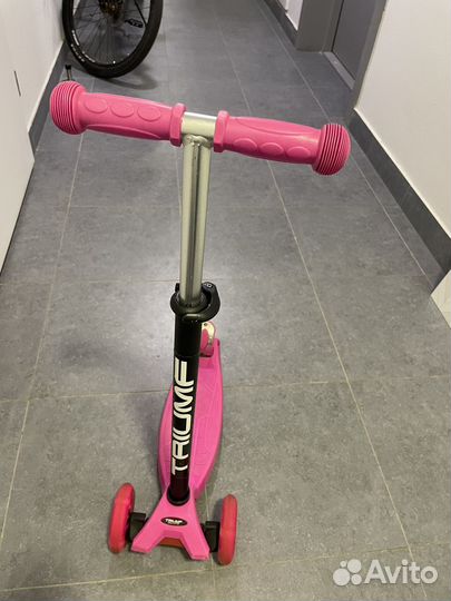 Самокат детский трехколесный triumph