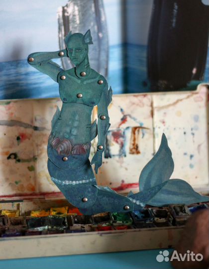 Шарнирные бумажные куклы