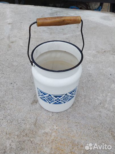 Бидон эмалированный СССР