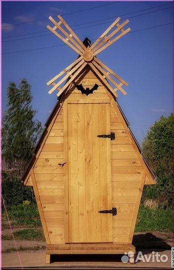 Дачный туалет с установкой HME558