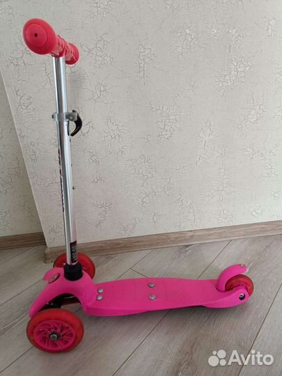 Самокат детский трехколесный бу