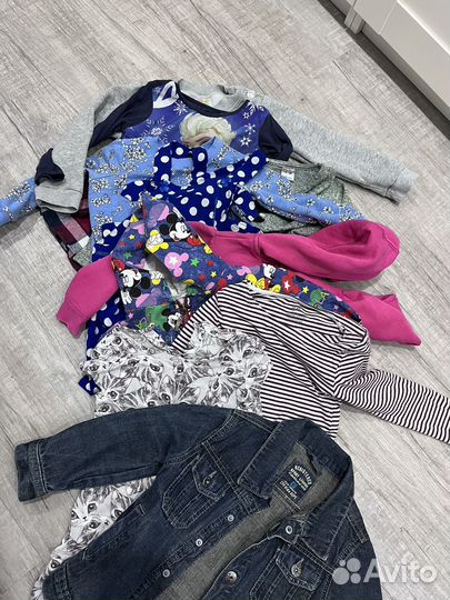 Вещи пакетом на девочку