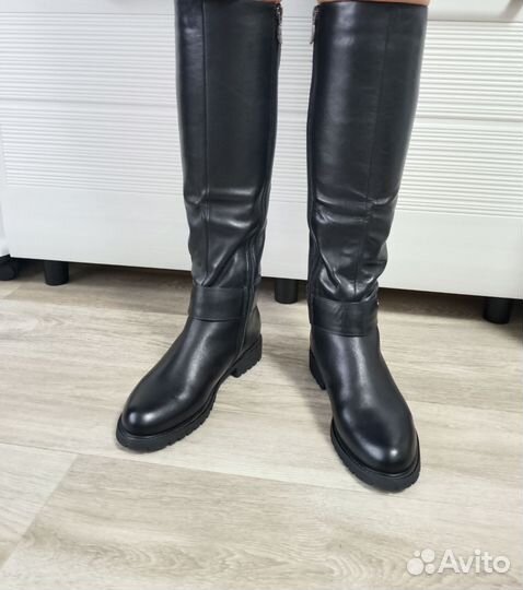 Зимние женские сапоги 38 натуральная кожа