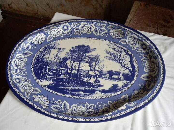 Поднос металлический