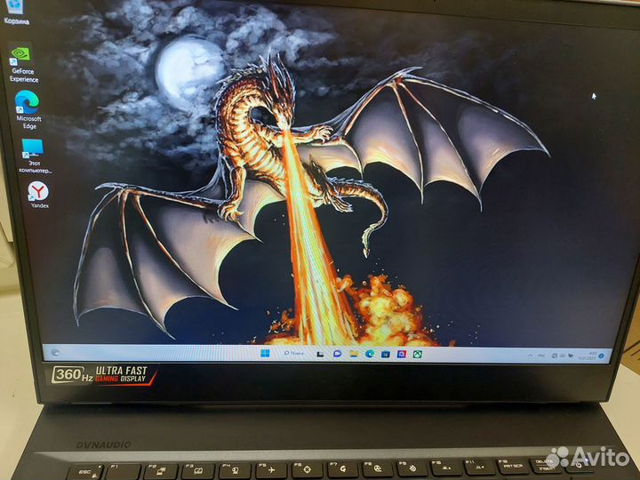 MSI Raider 15.6 240Гц i7-12700H RTX3070Ti 16Гб 1Tb