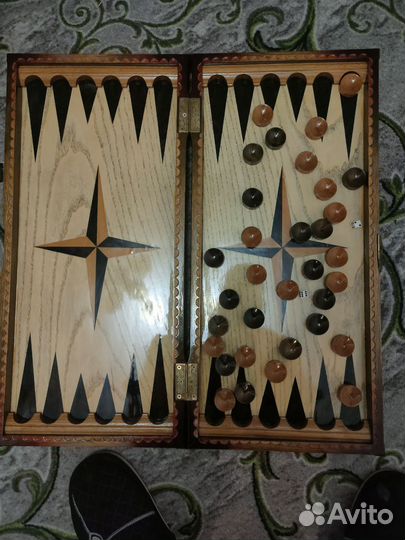 Нарды резные ручной работы